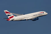 G-XLEC - British Airways Airbus A380 aircraft