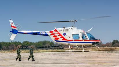 608 - Croatia - Air Force Bell 206B Jetranger III
