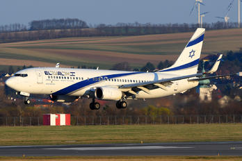 4X-EKL - El Al Israel Airlines Boeing 737-800