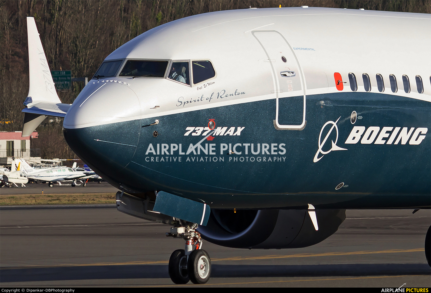 Boeing Company N8701Q aircraft at Seattle - Boeing Field / King County Intl