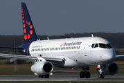 EI-FWD - Brussels Airlines Sukhoi Superjet 100 aircraft