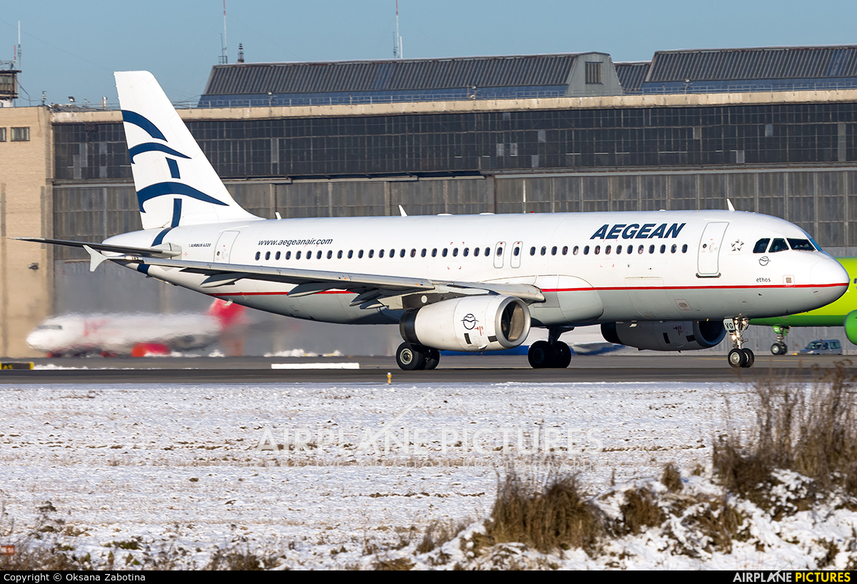 Aegean Airlines SX-DVG aircraft at Moscow - Domodedovo