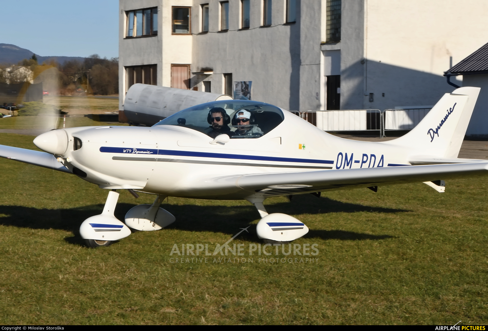 Aeroklub Prievidza OM-PDA aircraft at Očová