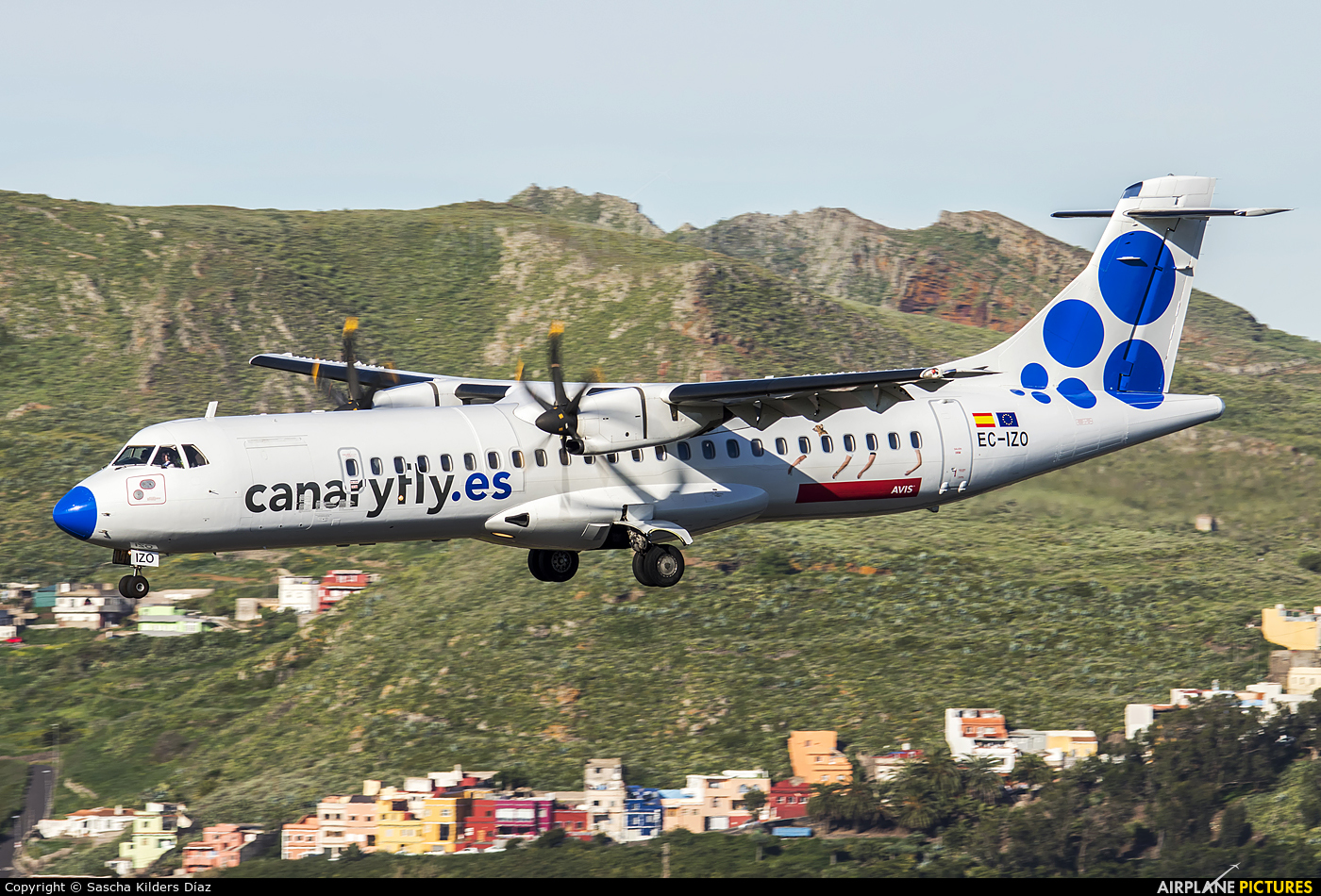 CanaryFly EC-IZO aircraft at Tenerife Norte - Los Rodeos
