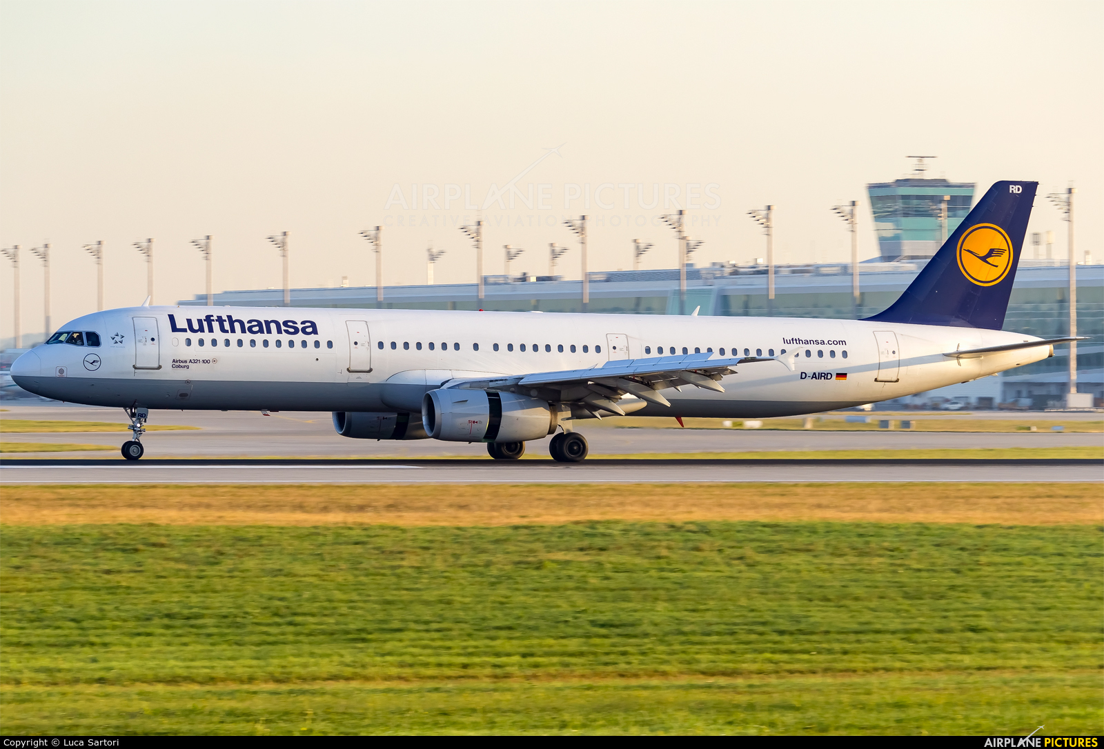 Lufthansa D-AIRD aircraft at Munich