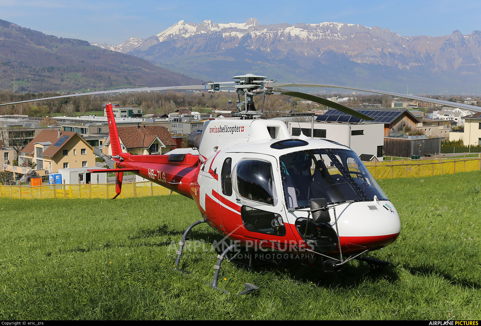 Swiss Helicopter HB-ZLG aircraft at Off Airport - Switzerland