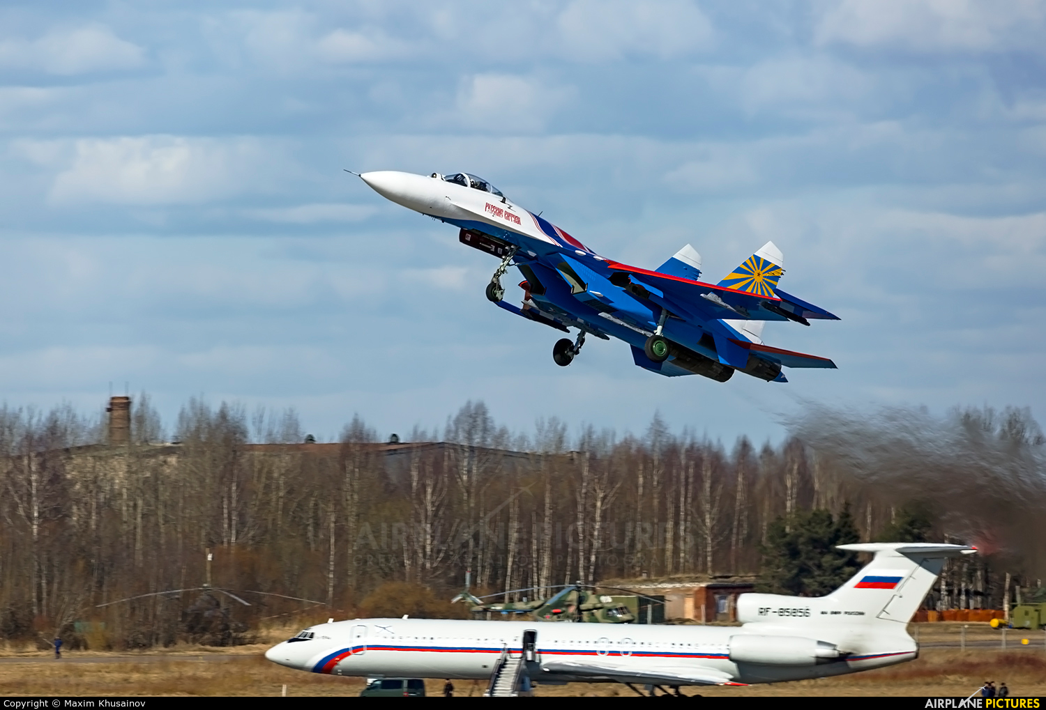 Russia - Air Force "Russian Knights" 08 aircraft at Undisclosed Location