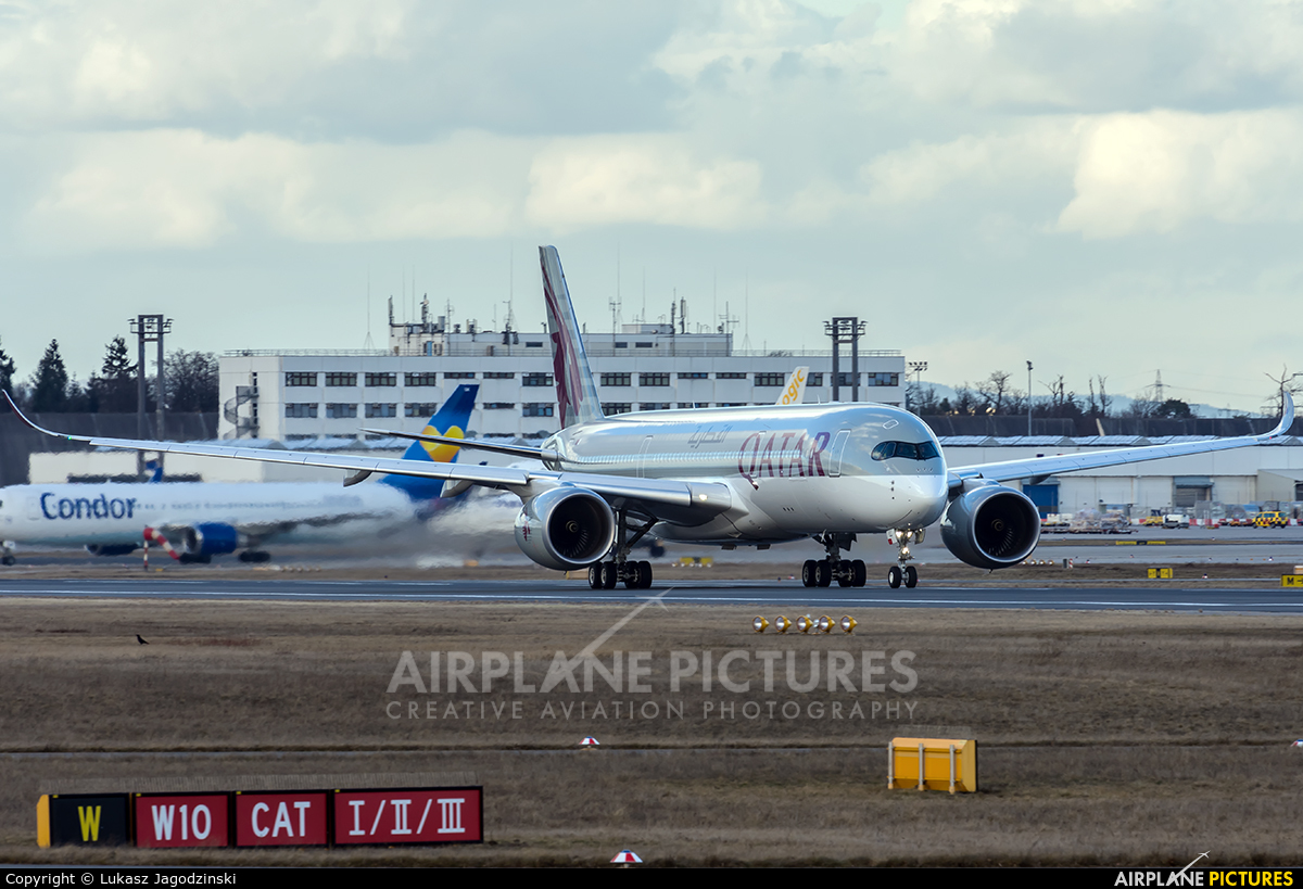 Qatar Airways A7-ALL aircraft at Frankfurt