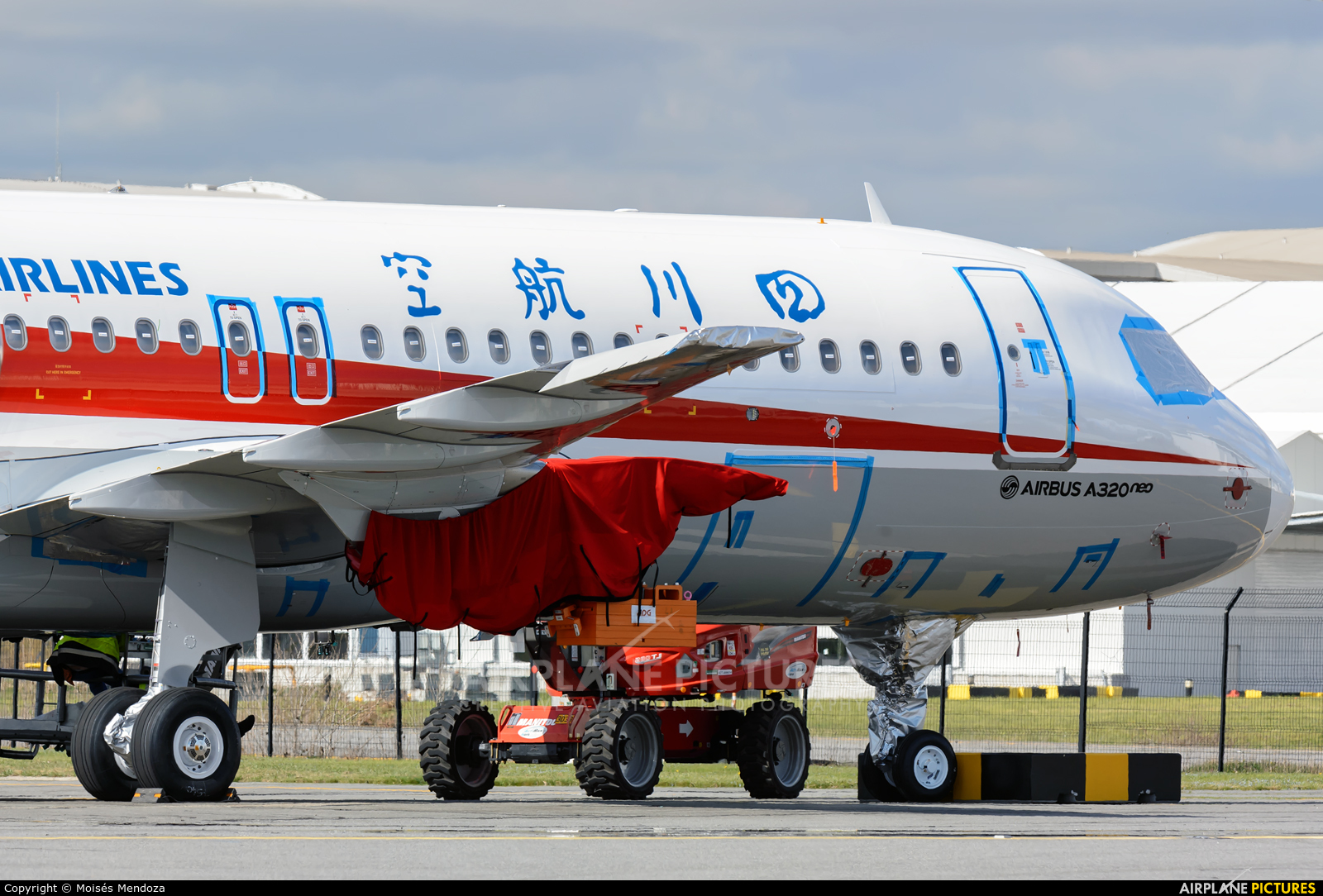 Sichuan Airlines  F-WWBK aircraft at Toulouse - Blagnac