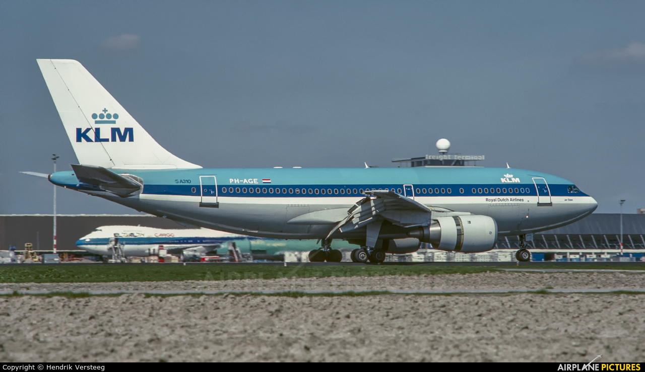 KLM PH-AGE aircraft at Amsterdam - Schiphol