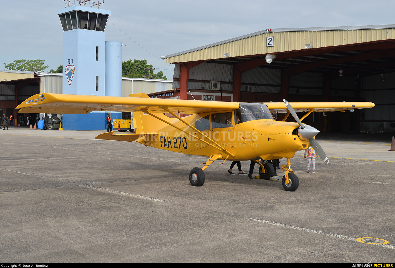 Honduras - Air Force FAH-270 aircraft at San Pedro Sula - Ramon Villeda Morales