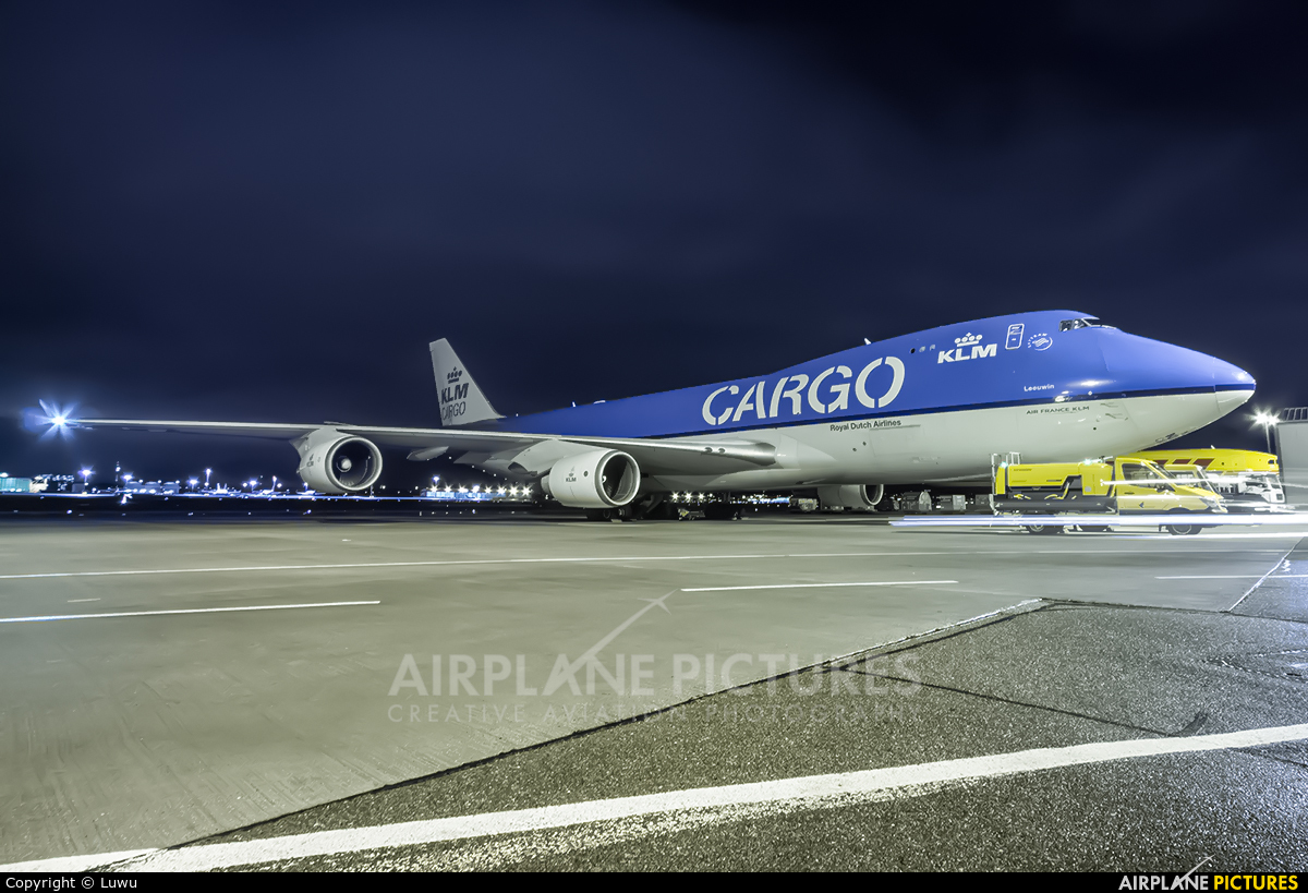 KLM Cargo PH-CKB aircraft at Stuttgart