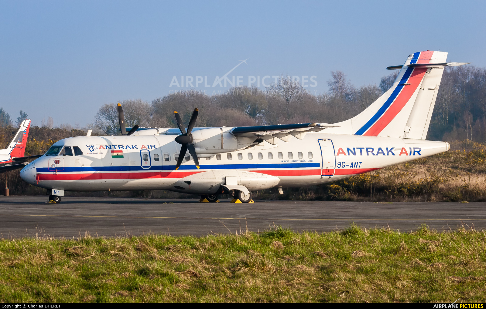 Antrak Air 9G-ANT aircraft at Dinard