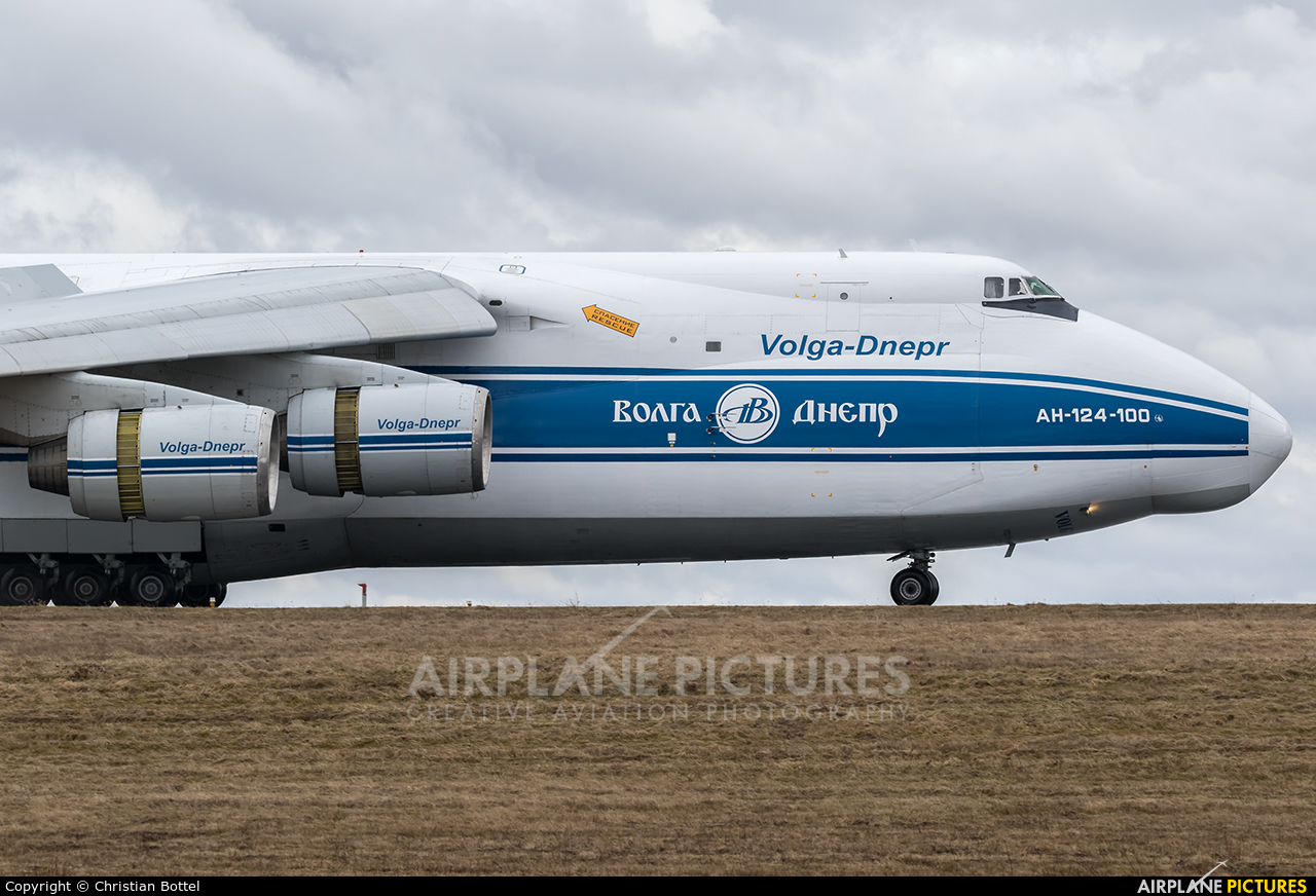 Volga Dnepr Airlines RA-82044 aircraft at Frankfurt - Hahn
