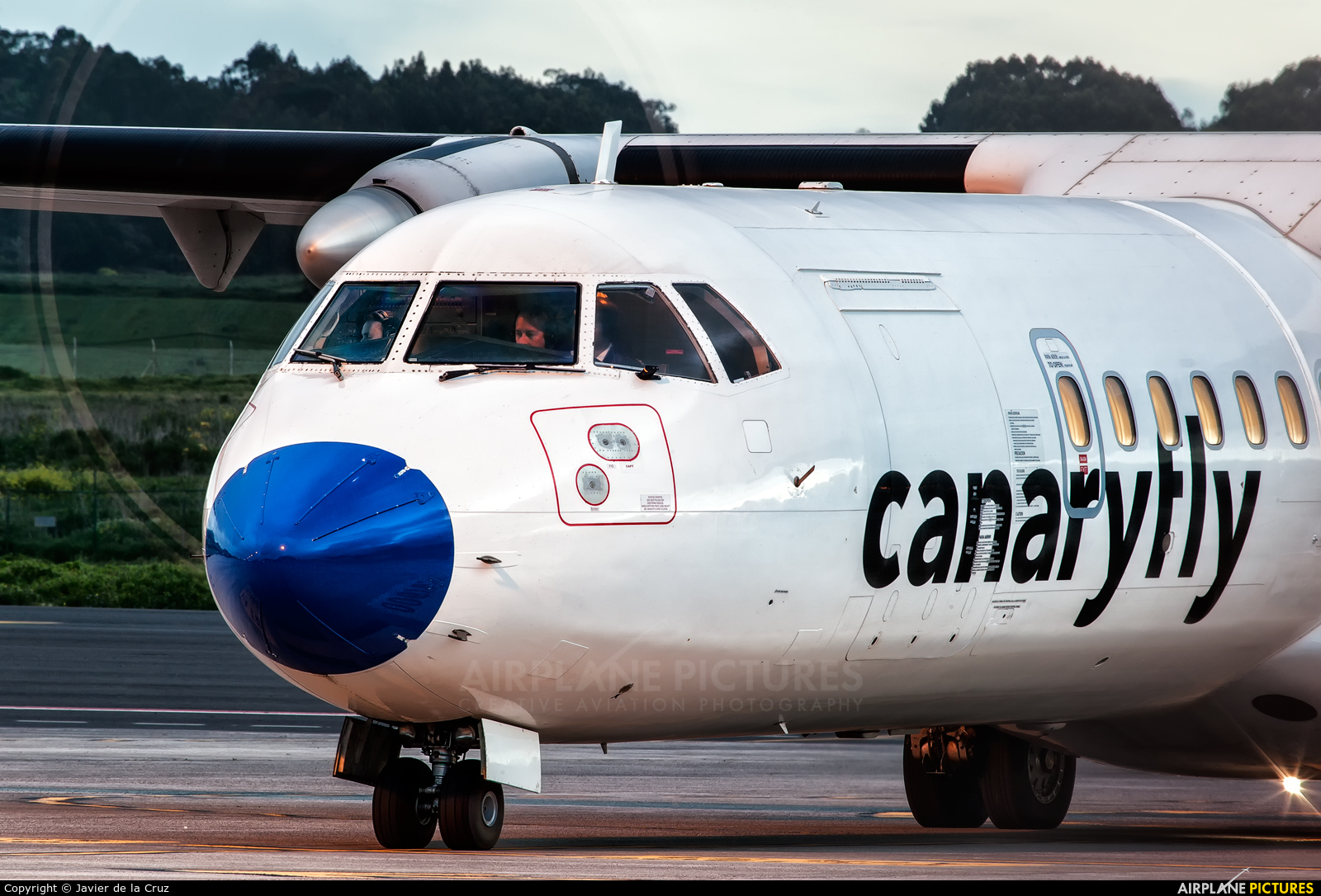 CanaryFly EC-GQF aircraft at Tenerife Norte - Los Rodeos