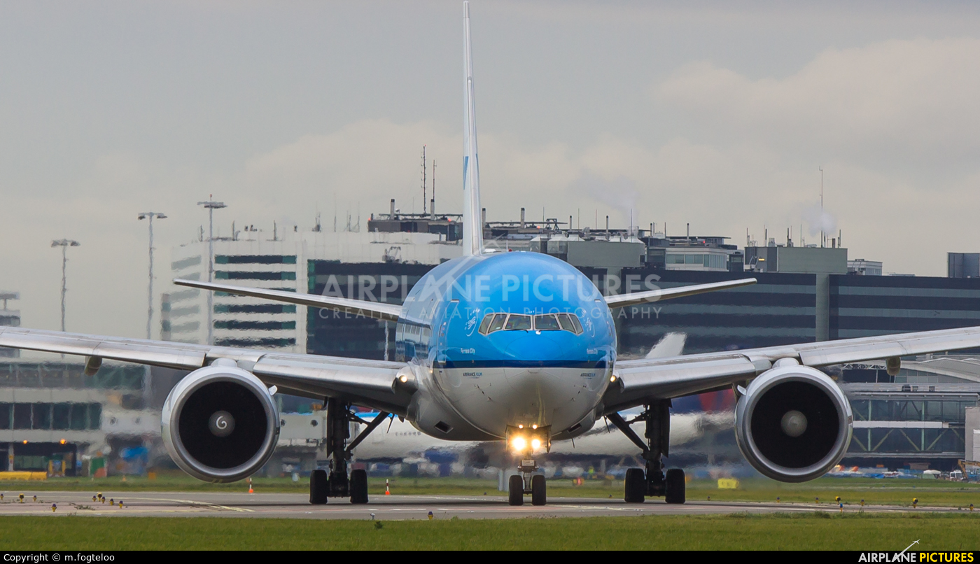 KLM PH-BQF aircraft at Amsterdam - Schiphol