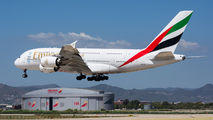 A6-EEC - Emirates Airlines Airbus A380 aircraft