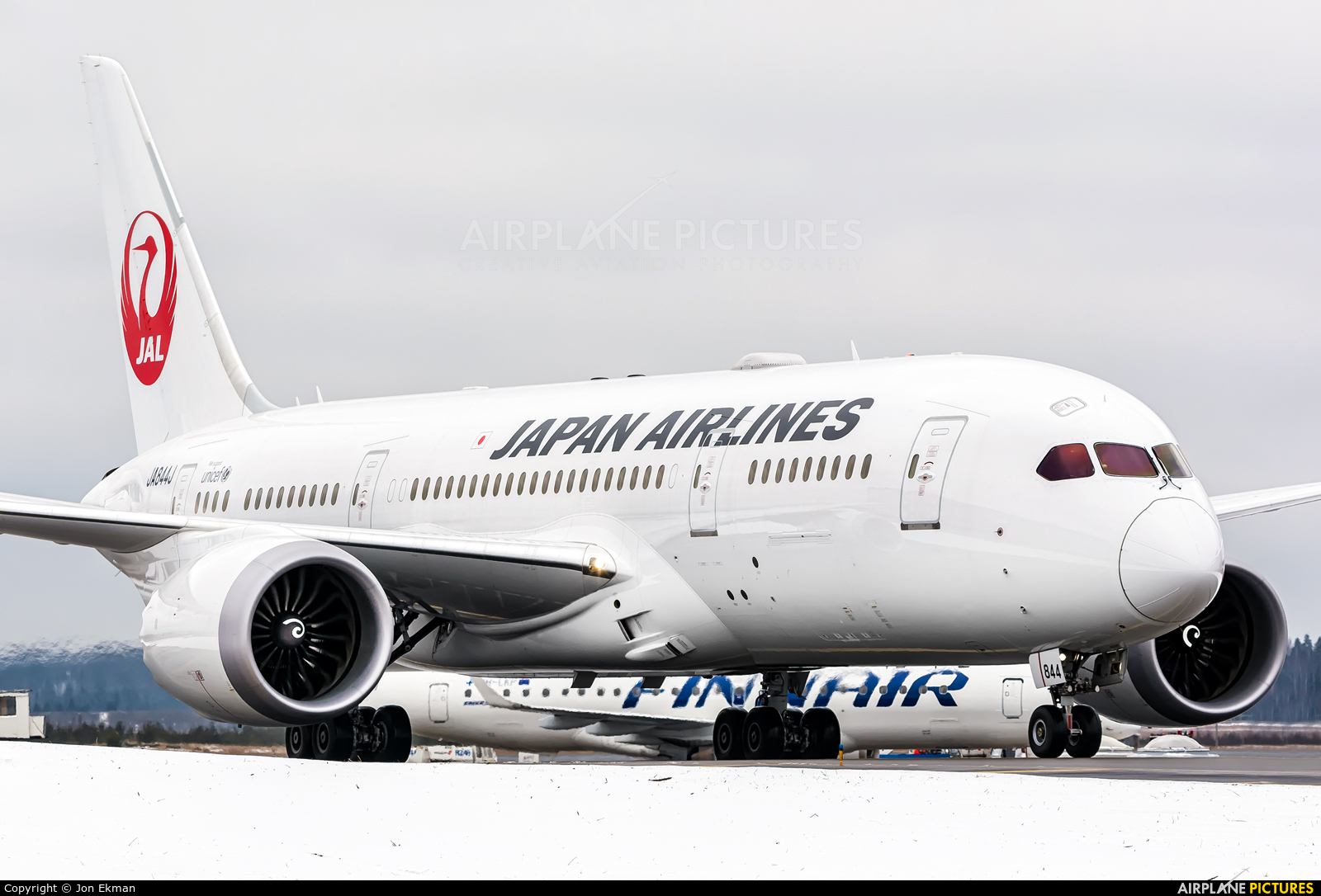 JAL - Japan Airlines JA844J aircraft at Helsinki - Vantaa