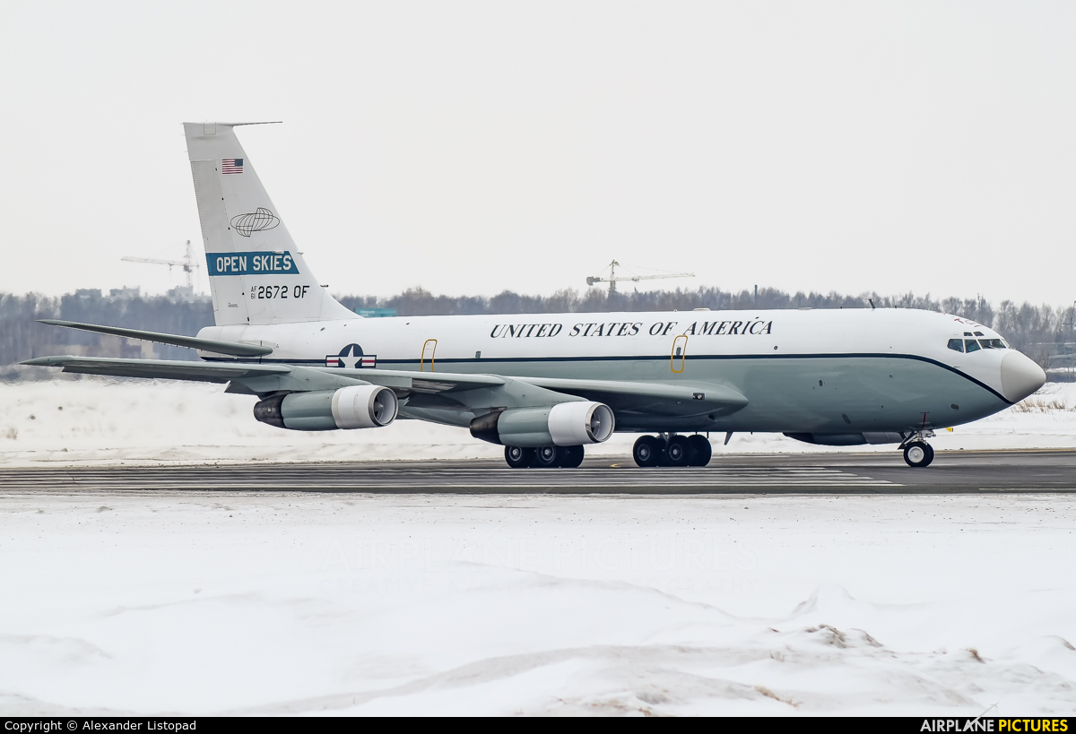 USA - Air Force 61-2672 aircraft at Novosibirsk