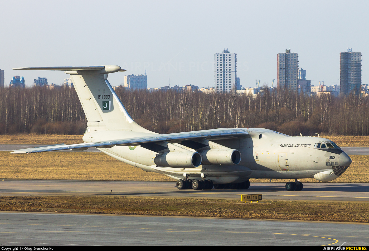 Pakistan - Air Force R11-003 aircraft at St. Petersburg - Pulkovo