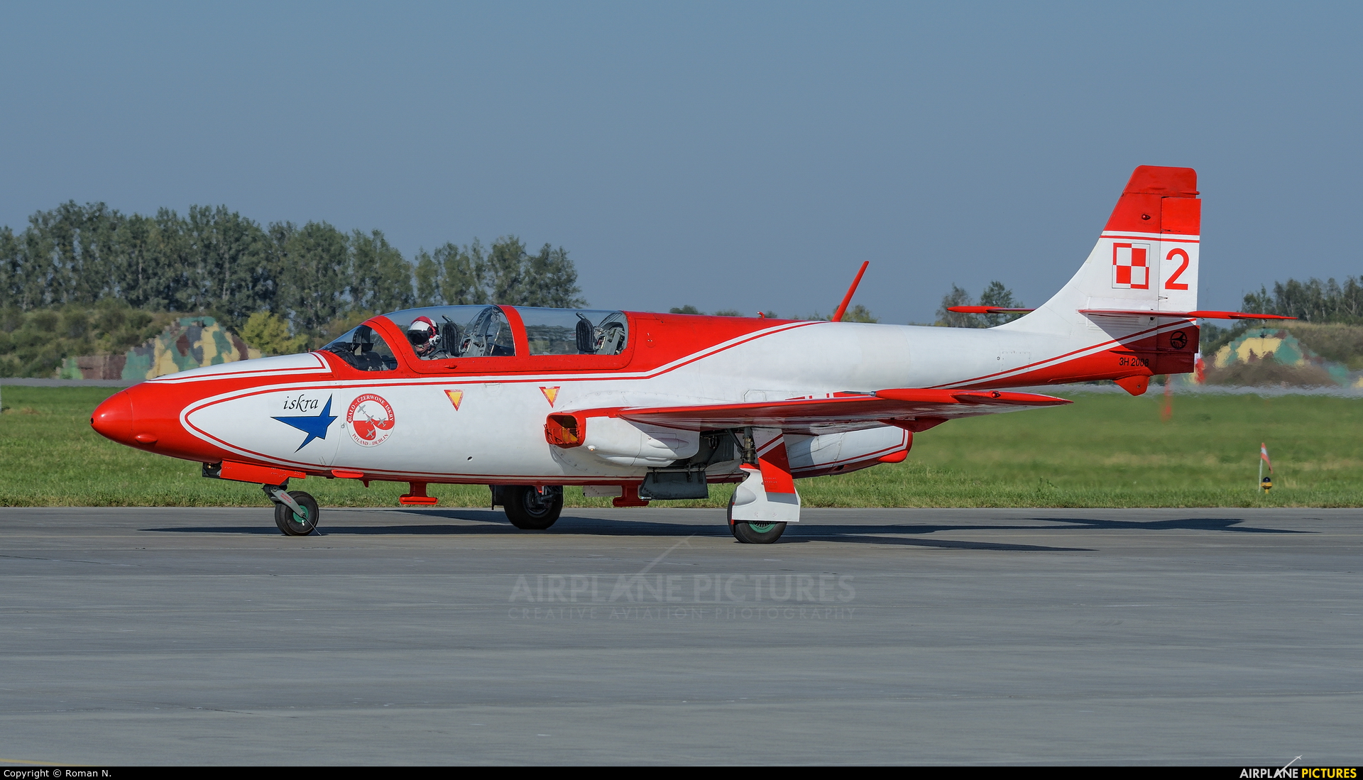Poland - Air Force: White & Red Iskras 2008 aircraft at Poznań - Krzesiny