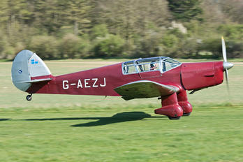 G-AEZJ - Private Percival P.10 Vega Gull