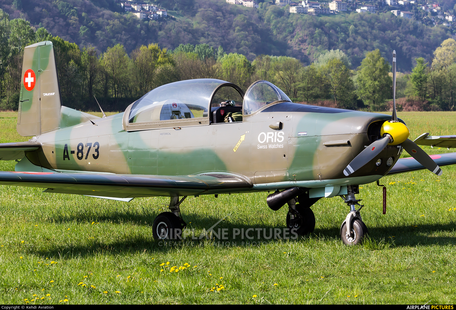P3 Flyers Ticino HB-RCL aircraft at Locarno