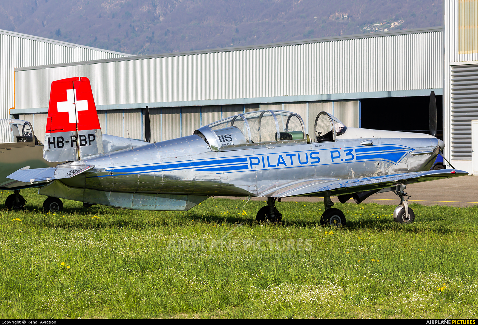 Private HB-RBP aircraft at Locarno