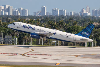 N505JB - JetBlue Airways Airbus A320