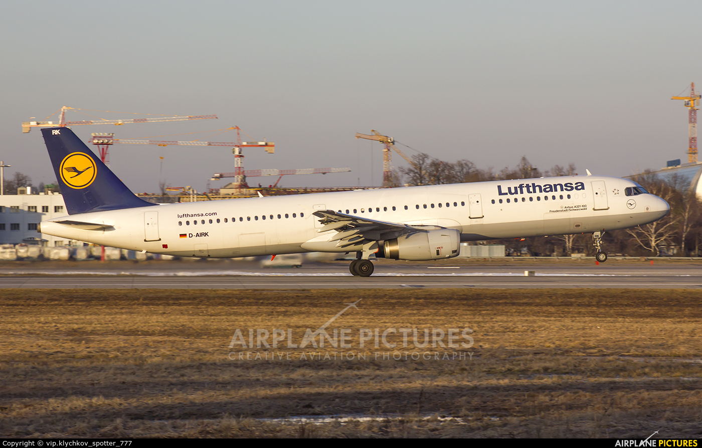 Lufthansa D-AIRK aircraft at Moscow - Domodedovo