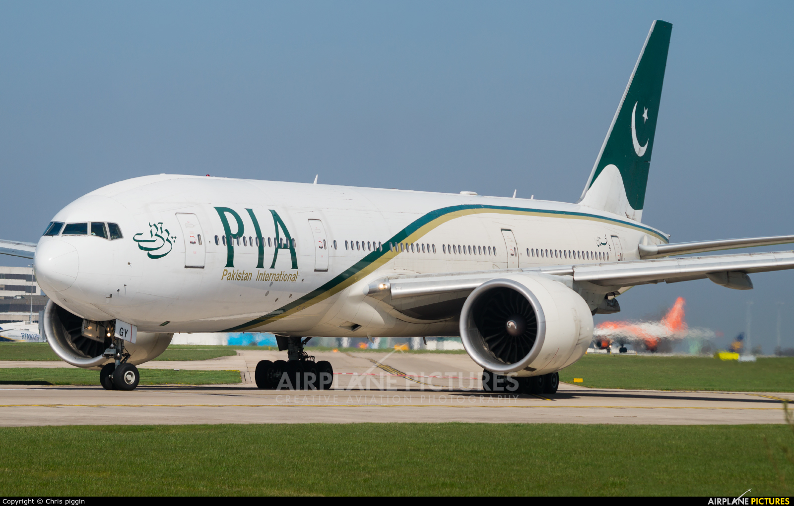 PIA - Pakistan International Airlines AP-BGY aircraft at Manchester