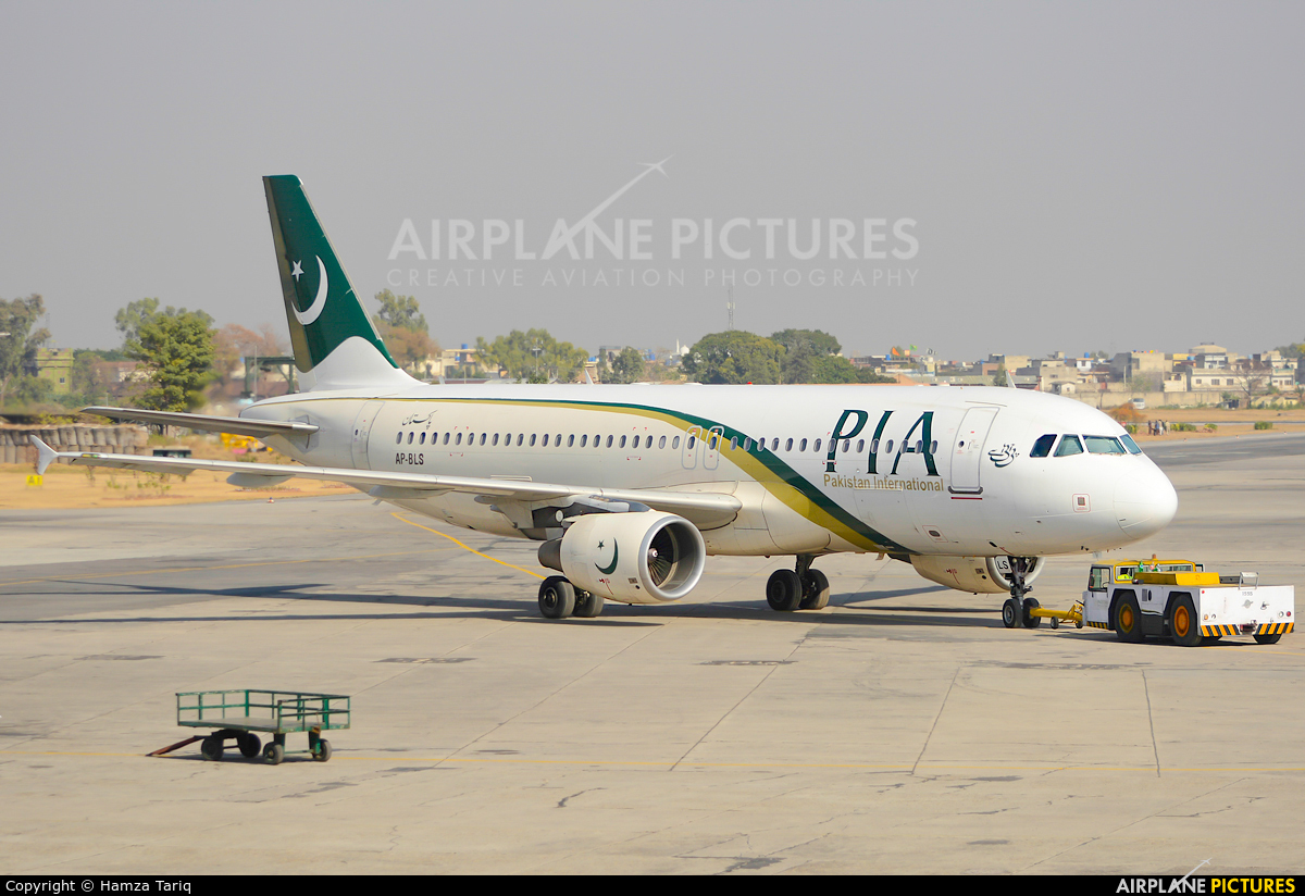 PIA - Pakistan International Airlines AP-BLS aircraft at Islamabad International Airport