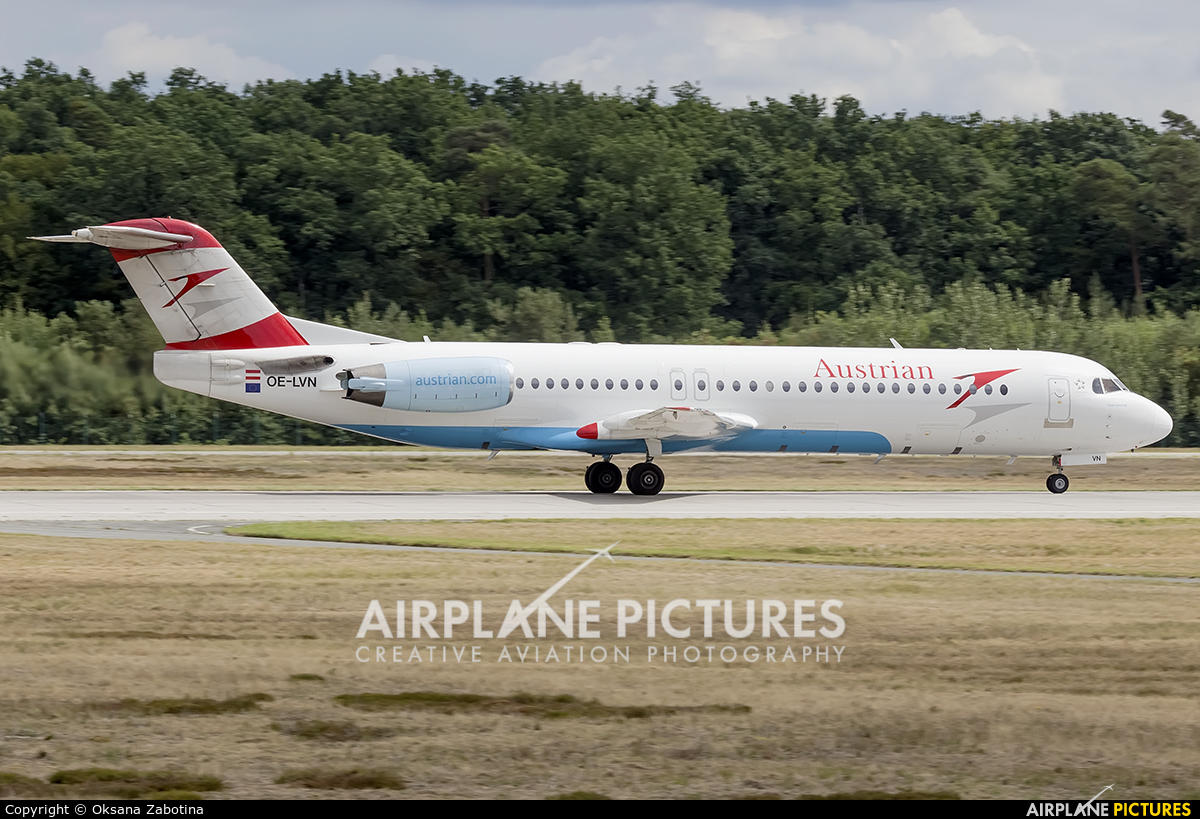 Austrian Airlines/Arrows/Tyrolean OE-LVN aircraft at Frankfurt