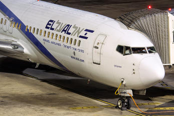 4X-EKB - El Al Israel Airlines Boeing 737-800