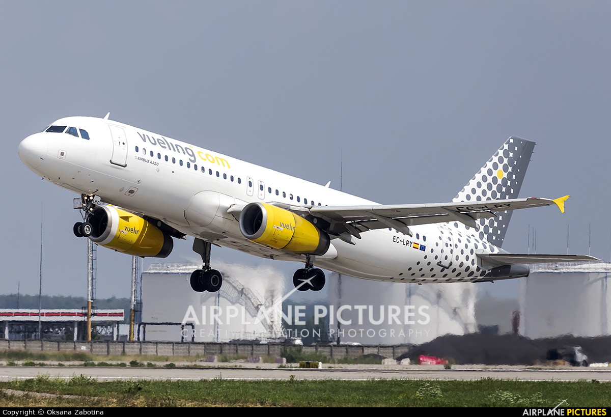 Vueling Airlines EC-LRY aircraft at Moscow - Domodedovo