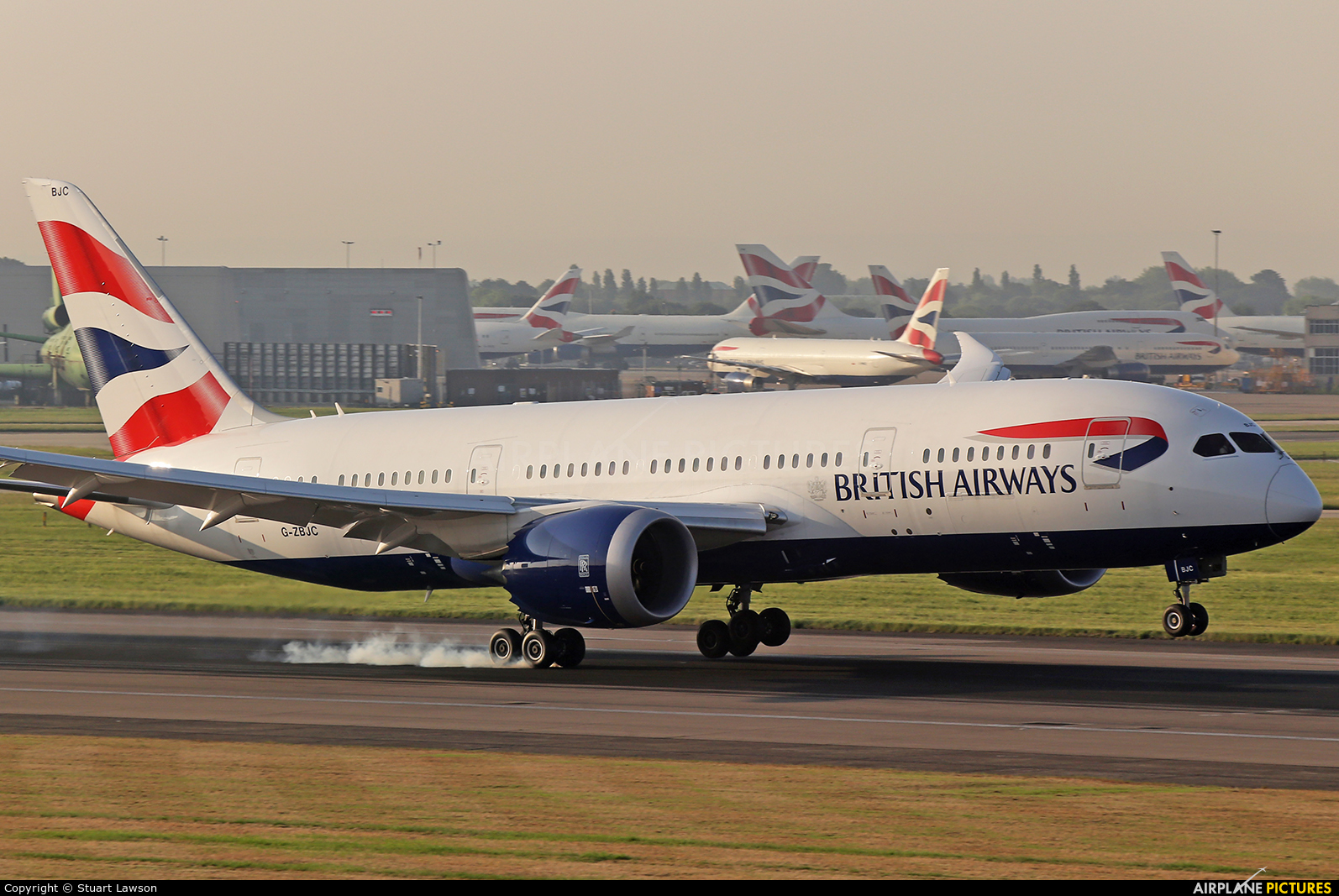 British Airways G-ZBJC aircraft at London - Heathrow