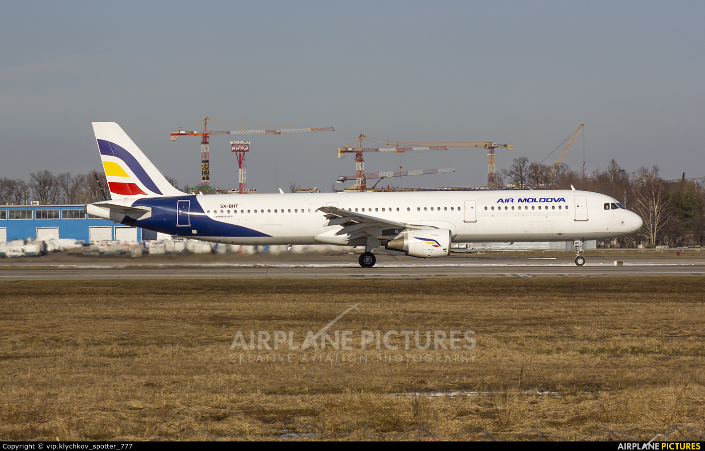 Air Moldova SX-BHT aircraft at Moscow - Domodedovo