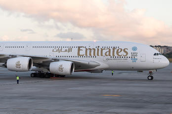 A6-EOF - Emirates Airlines Airbus A380