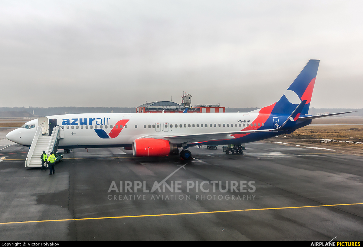 AzurAir VQ-BJK aircraft at Moscow - Domodedovo
