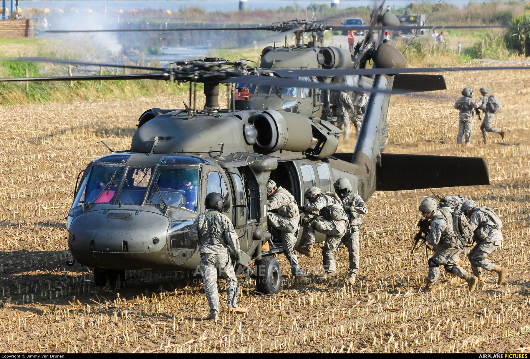 USA - Army 89-26165 aircraft at Off Airport - Netherlands