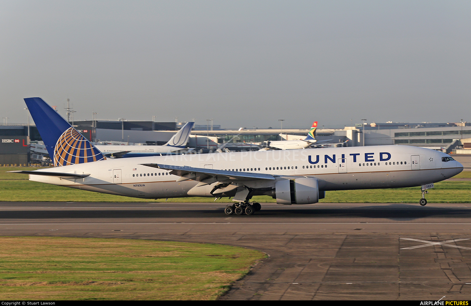 United Airlines N783UA aircraft at London - Heathrow