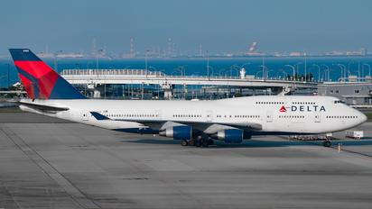 N662US - Delta Air Lines Boeing 747-400