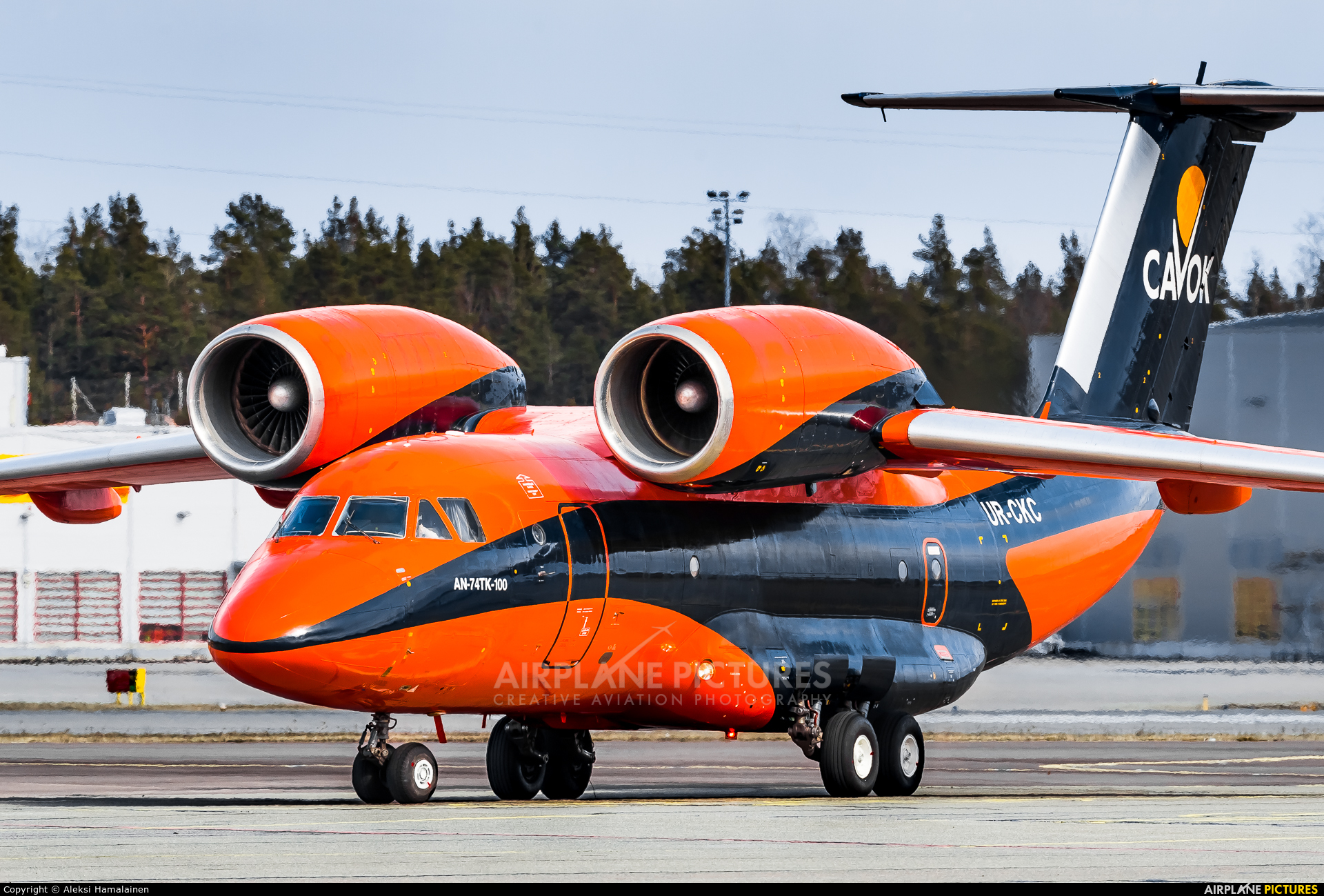 Cavok Air UR-CKC aircraft at Helsinki - Vantaa