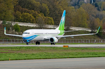 N801XA - Saudi Aramco Aviation Boeing 737-800 BBJ
