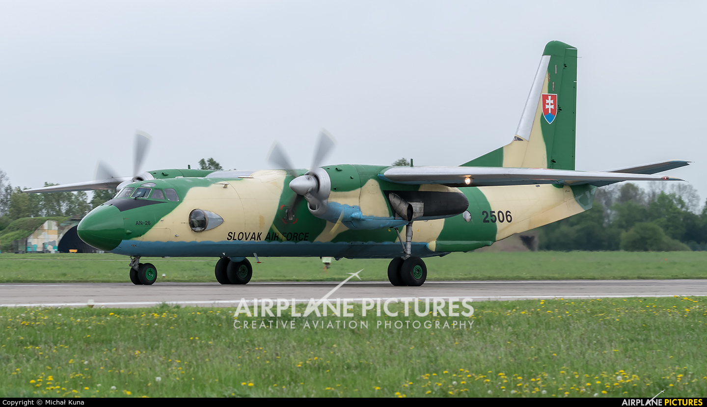 Slovakia -  Air Force 2506 aircraft at Malbork