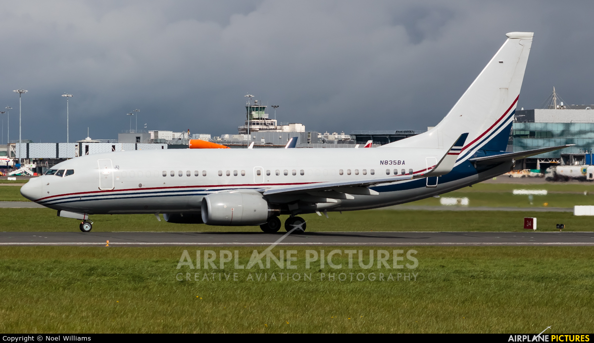 Boeing Company N835BA aircraft at Dublin