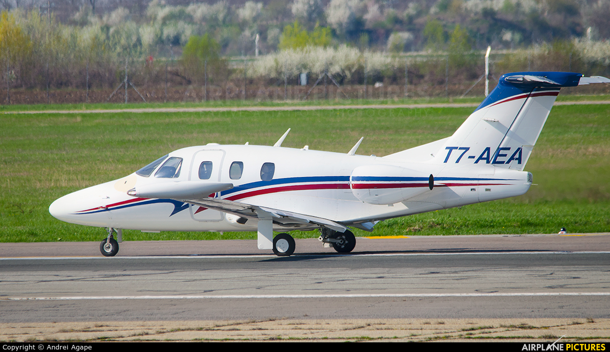 Eclipse Aviation T7-AEA aircraft at Bucharest - Henri Coandă