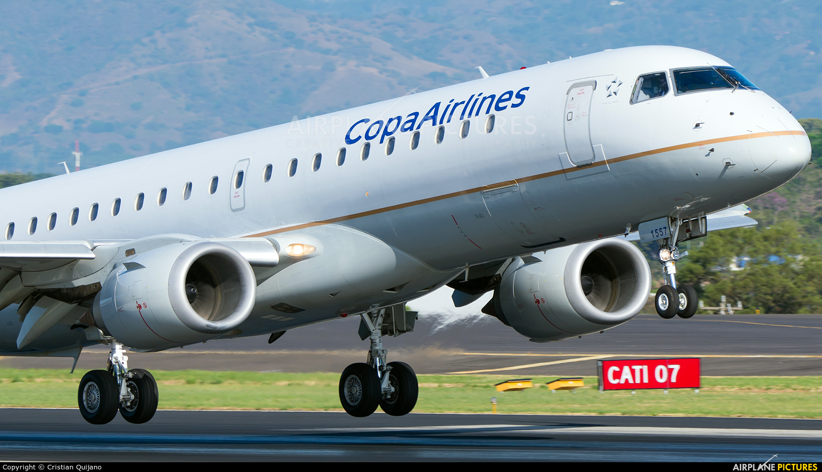 Copa Airlines HP-1557CMP aircraft at San Jose - Juan Santamaría Intl