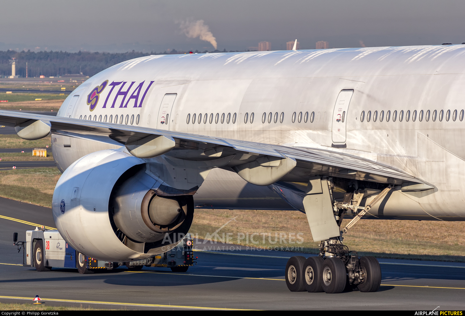 Thai Airways HS-TKL aircraft at Frankfurt