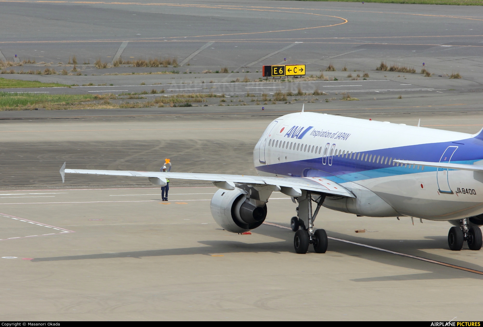 ANA - All Nippon Airways JA8400 aircraft at Tokyo - Haneda Intl